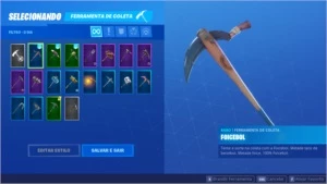 Conta Fortnite com salve o mundo e skins