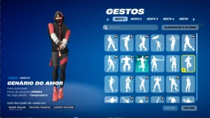 Conta fortnite com skins raras Ikoniko etc e com 200$ doll