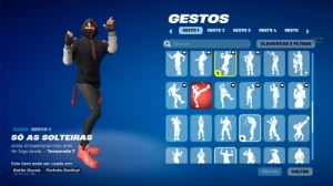 Conta fortnite com skins raras Ikoniko etc e com 200$ doll