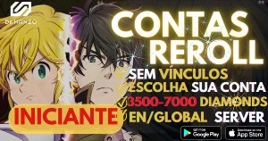 ✨[GLOBAL]Seven Deadly Sins 7DS Grand Cross Reroll Account✨ - Outros