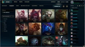 League of Legends Platina LOL