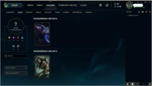 4 Contas de League of Legends com Skin LOL