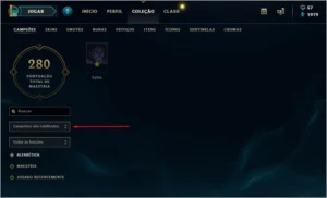 Acc Conta League Of Legends Lol C/ Skins Vitoriosas