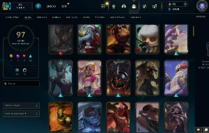 Vendo Conta lvl 183 - League of Legends LOL