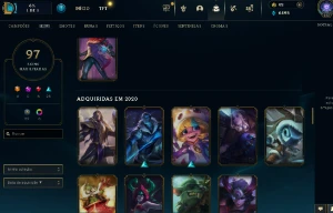 Vendo Conta lvl 183 - League of Legends LOL