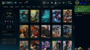 Conta LOL LVL 143 | 125 Campeões| 116 Skins |UNRANKED| 2015 - League of Legends