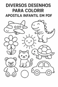 Coleção de Desenhos para Colorir – PDF Infantil - eBooks