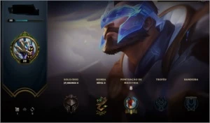 conta smurf league of legends LOL