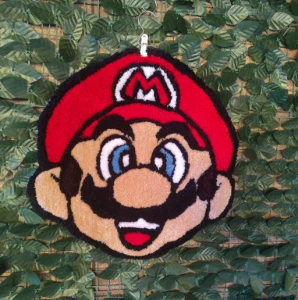 Tapete Mario Bros - Artesanato e Personalizados
