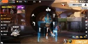 CONTA FREE FIRE CONTÉM O CR7 LEVEL MAXIMO !