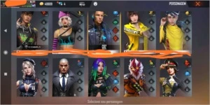 CONTA FREE FIRE CONTÉM O CR7 LEVEL MAXIMO !