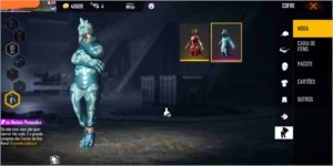 CONTA FREE FIRE CONTÉM O CR7 LEVEL MAXIMO !