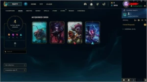 Conta Platina League of Legends LOL