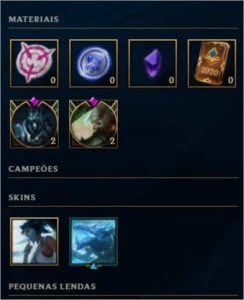 Conta lol platina 2 full acesso - League of Legends