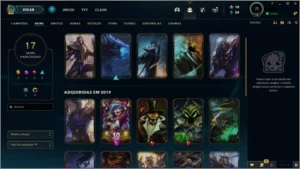 Conta lol platina 2 full acesso - League of Legends