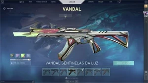 Conta valorant (Diversas skins/pacotes) +1000 R$ Gastos