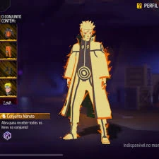 Skin Naruto - Free Fire