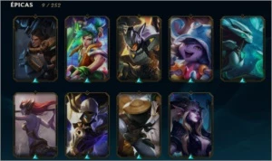 Conta Plat II - 84 skins - lvl 185 - League of Legends LOL