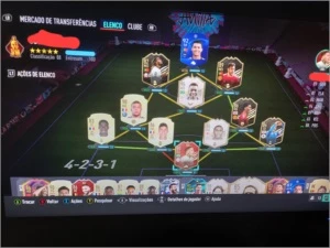 Conta com time de 8kk fifa21