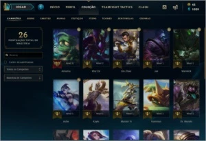 Conta League of Legends LOL