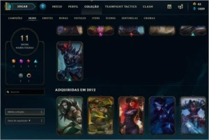 Conta League of Legends LOL