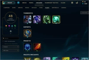 Conta League of Legends LOL