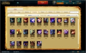 Conta com borda de ouro, 25 chmp, sem rank, maokai vitorioso - League of Legends LOL