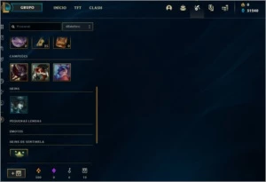 Conta League of Legends - Unraked Nível 30 LOL