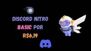 Discord Nitro Basic Mensal (Funciona Em Qualquer Conta) - Assinaturas e Premium