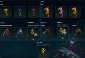 Conta lol season 2 + 66 skins+ 9pag de runa + Falta 11 champ - League of Legends