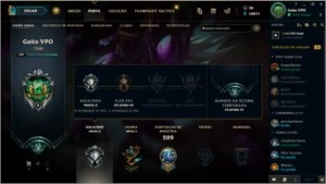 Conta lol season 2 + 66 skins+ 9pag de runa + Falta 11 champ - League of Legends