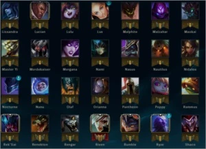 Conta lol Platina 5 113 campeões 74 skins 10 paginas de runa - League of Legends