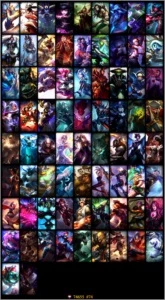 Conta lol Platina 5 113 campeões 74 skins 10 paginas de runa - League of Legends