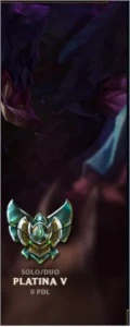 Conta lol Platina 5 113 campeões 74 skins 10 paginas de runa - League of Legends