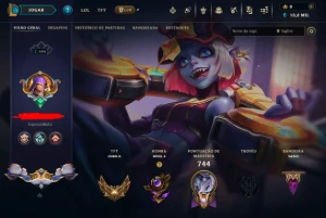 Conta League of legends, tft e wild rift juntas LOL