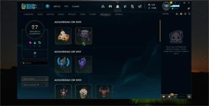 Conta LoL Lv 218 Ex Diamante 400 Skins - 3000 Gastos - - League of Legends