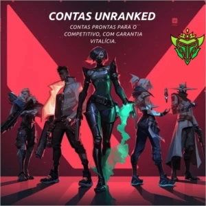 CONTA UNRANKED VALORANT | PRONTA PARA O COMPETITIVO | - League of Legends LOL