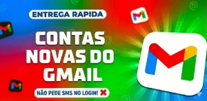 Contas Novas do Gmail - Não Pedi Sms - Entrega Rapida - Redes Sociais