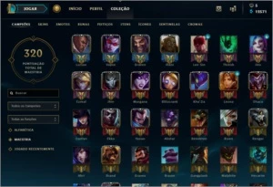 League of Legends - Gold II - 100 champs - 36 skins LOL