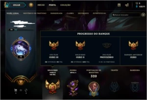 League of Legends - Gold II - 100 champs - 36 skins LOL