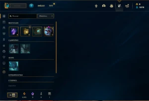 Conta mestre com 27 Champs e 5 Skins ( 164 PDL ) - League of Legends LOL