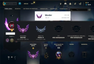 Conta mestre com 27 Champs e 5 Skins ( 164 PDL ) - League of Legends LOL