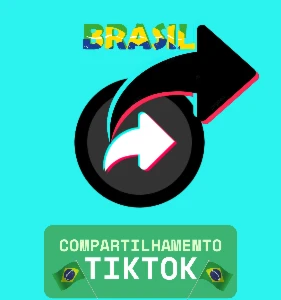 Compartilhamento Brasil Tiktok | 100 - 1000 + Bônus