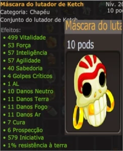 Mácara do lutador de ketch eixo 1% str e full spirita - Dofus