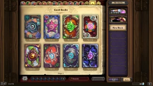 Hearthstone 9 Golden Heroes+Skin And Cards - Blizzard