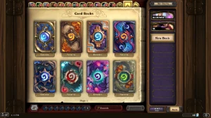 Hearthstone 9 Golden Heroes+Skin And Cards - Blizzard