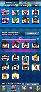 Conta Clash Royale lvl 38