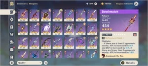 Ar55 ZhongLi, Hutao, Xiao, albedo, shenhe, qiqi+ banner 100% - Genshin Impact