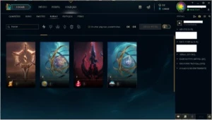 Conta Platina II, todos os campeões, 76 skin e + - League of Legends LOL