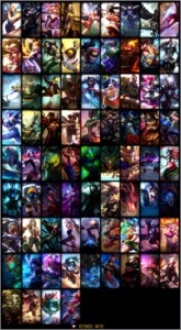 Conta Platina II, todos os campeões, 76 skin e + - League of Legends LOL